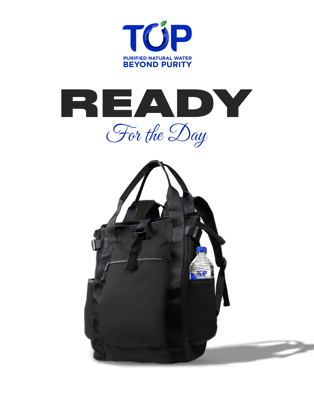 TOP Water Ethiopia Ready for the Day social media artwork